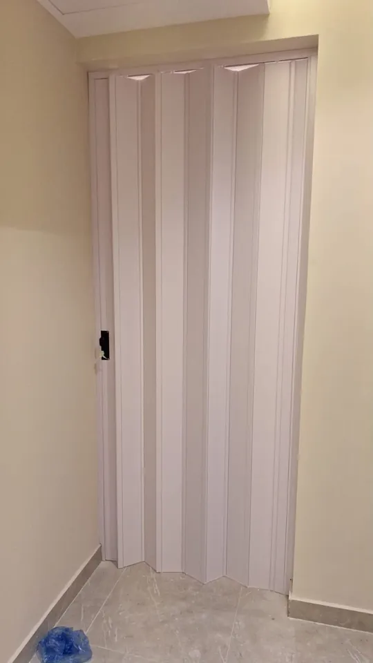 White interior panel door — Marhaba Aluminium & Metal Works