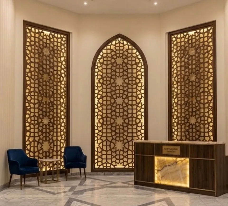 Decorative architectural interior panels — Marhaba Aluminium & Metal Works